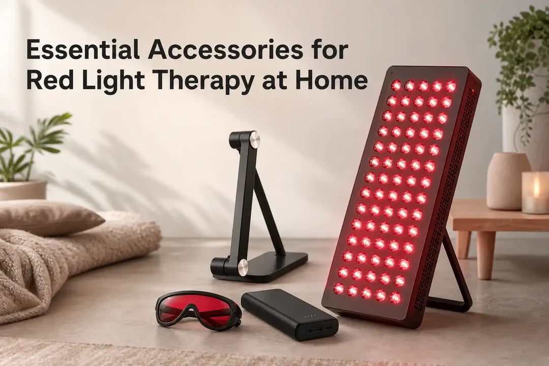 Essential Accessories for Red Light Therapy at Home