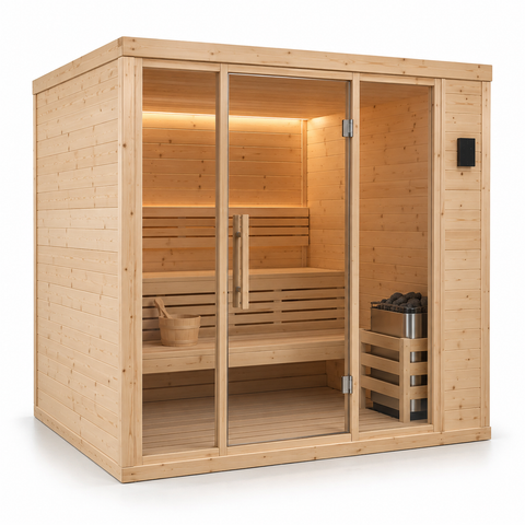 Heat and Light Wellness Nordheim Traditional Sauna