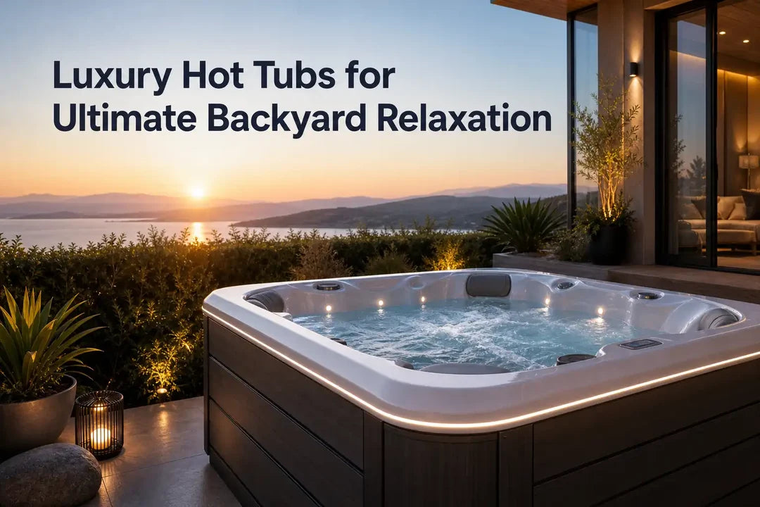 Luxury Hot Tubs for Ultimate Backyard Relaxation