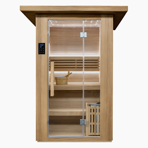 Revive 2 Person Traditional Sauna 3.5kW Harvia Indoor Outdoor Sauna