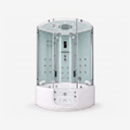 Maya Bath Comfort Walk-In Steam Shower with Heated Whirlpool Tub