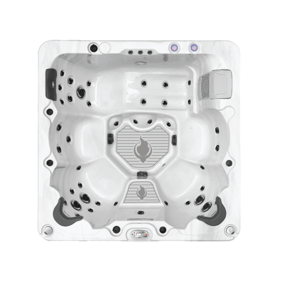 Liberty Spas LYS6000 6-person hot tub, top view
