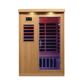 Tremblant 2-Person Far Infrared Sauna – Canadian Hemlock, Low EMF, 120V