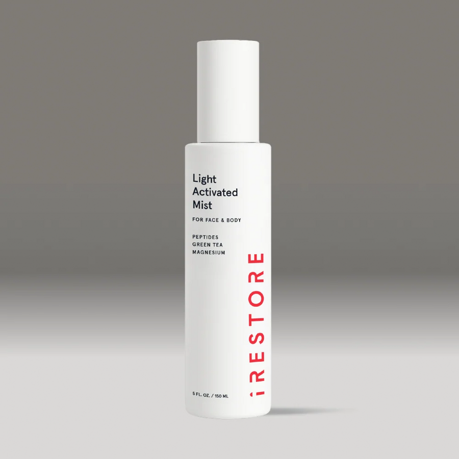 iRestore Light Activated Mist bottle