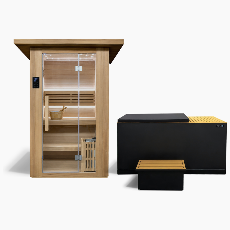 Revive 2 Person Traditional Sauna and Luxury Plunge Package image 1