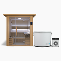 Revive 4 Person Traditional Sauna and Inflatable Pod Plunge Package