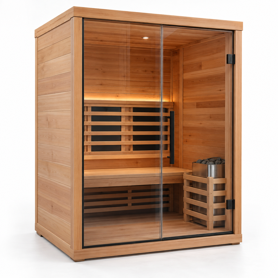 Heat and Light Wellness Haven Indoor Sauna
