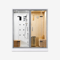 Maya Bath Lumi 2-Person Steam Shower and Sauna Combo