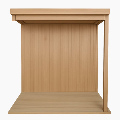 Revive Covered Deck Extension for 4 Person Traditional Sauna
